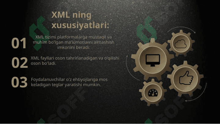 Mavzu : XML va ma`lumotlar ba`zasi 6