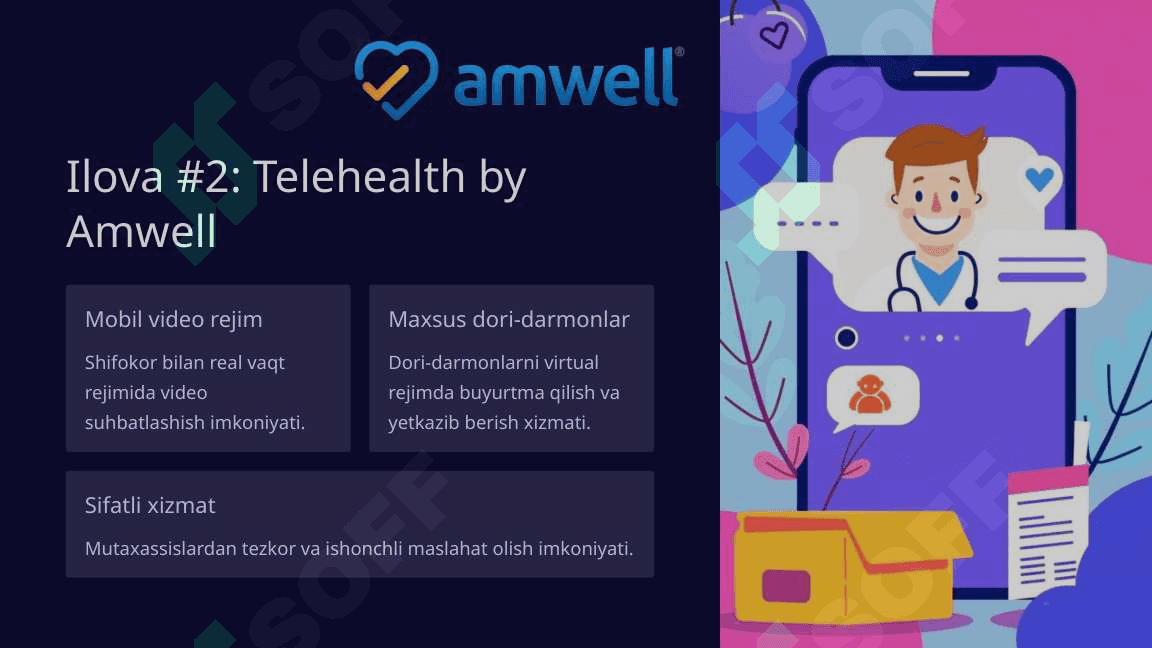 Dunyo bo'yicha eng mashhur 5 ta mobil shifoxona ilovalari 6