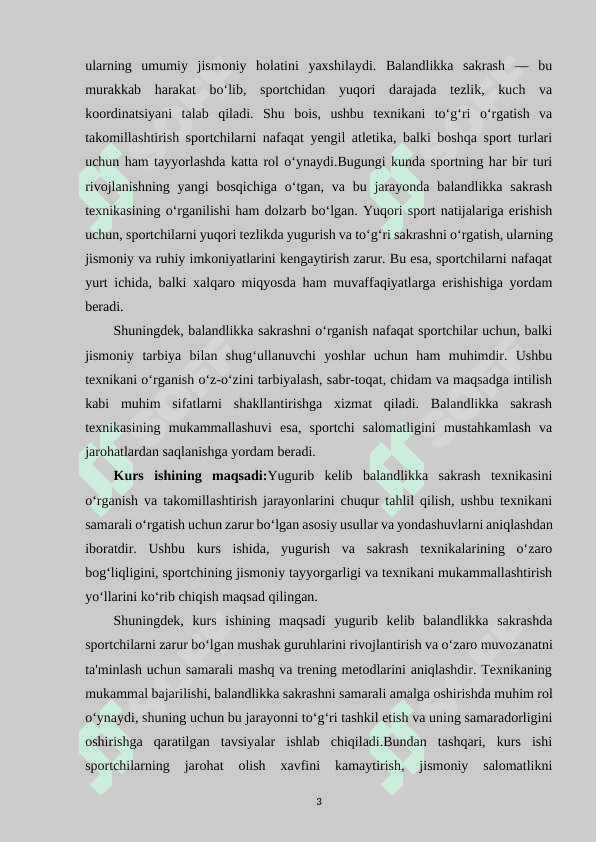 YUGURIB KELIB BALANDLIKKA SAKRASH TEXNIKASINI O’RGANISH 3