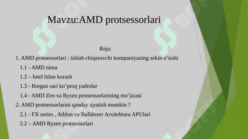 AMD Protsessorlar 2