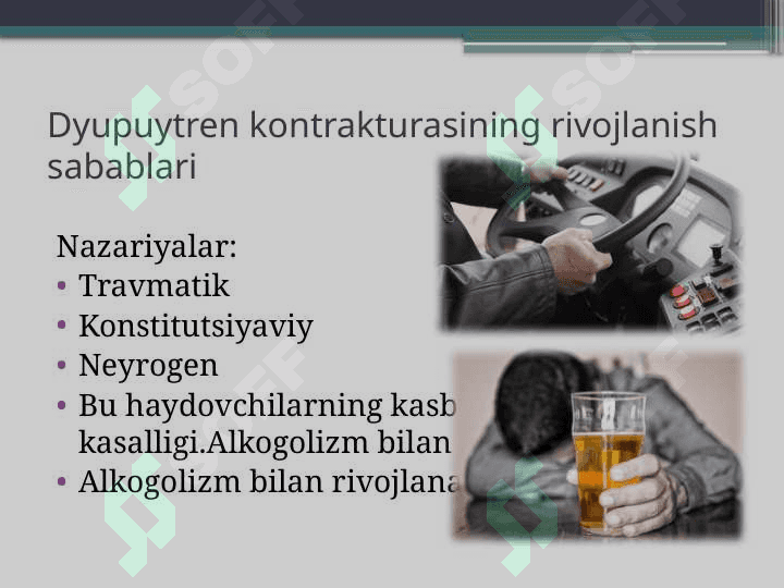 Dyupyuitren kontrakturasi 4