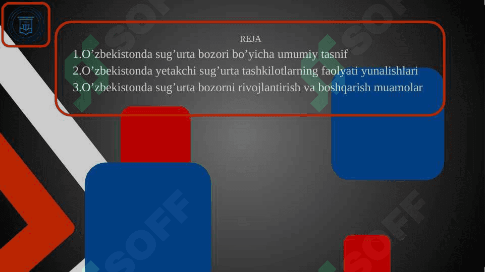 O'zbekiston milliy sugurta bozorining hozirgi holati va iqtibolda rivojlanish yo'nalishlari 2