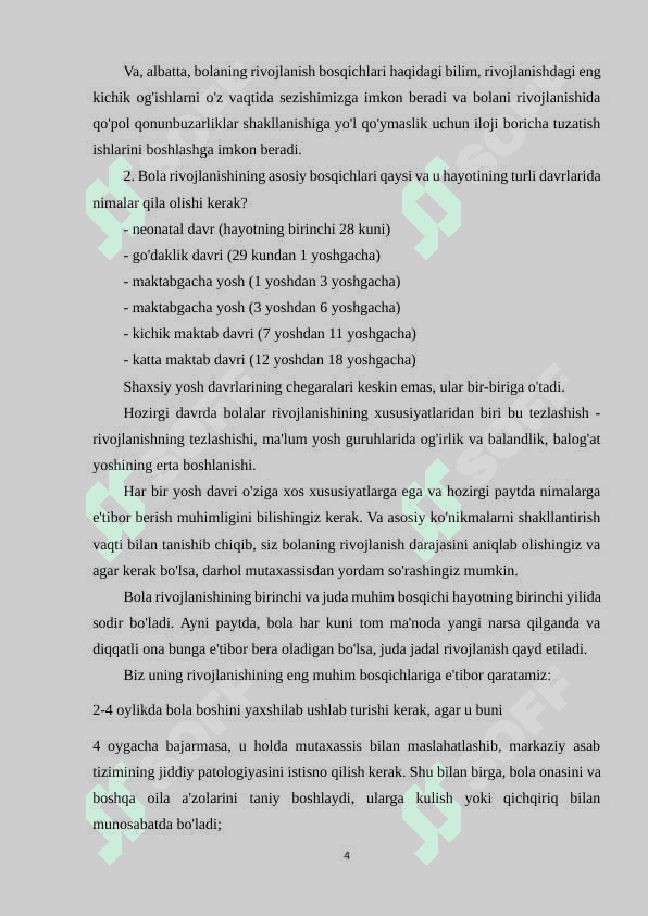 BOLALAR BOXCHASIDA SAYIRNING O’ZIGA XOS XUSUSIYATI. 4