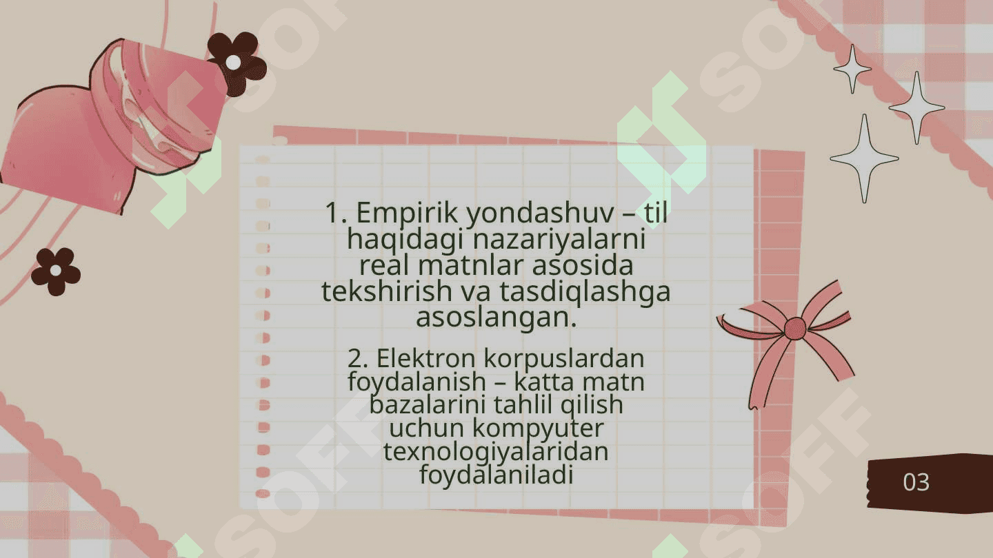 Korpus lingvistikasi 4
