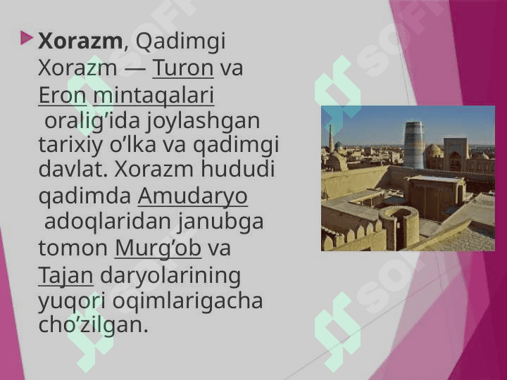Qadimgi Xorazm davlati 2