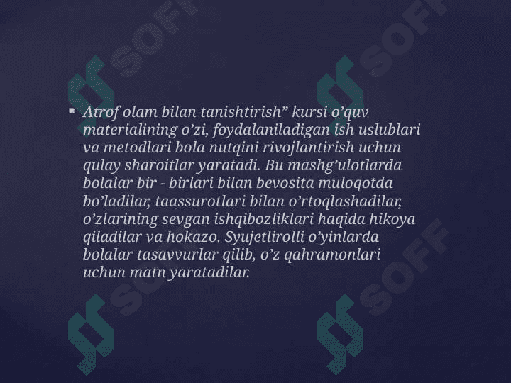 Tabiiy fanlar nazariyasi va metodika fanini o’qitishga doir tassavurlar va tushunchalarni shakllantirishning metodik asoslari. 4