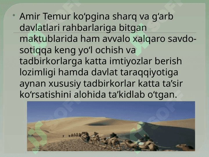 Amir Temur va temuriylar davrida buyuk ipak yo‘li 4