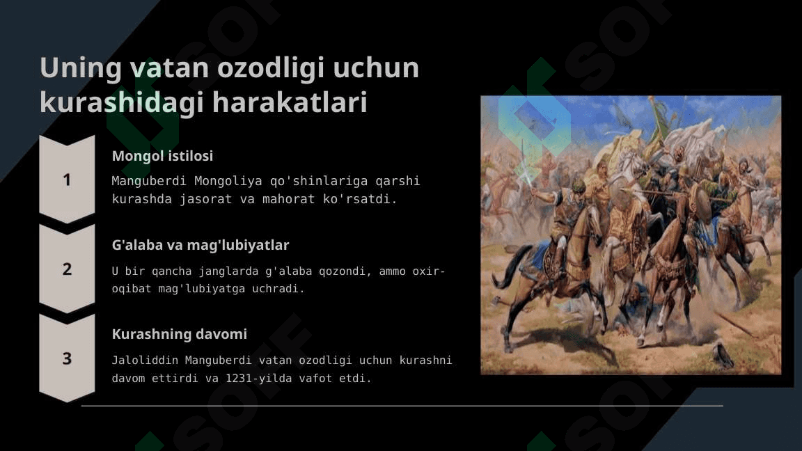 Jaloliddin Manguberdi - Vatan himoyachisi 3