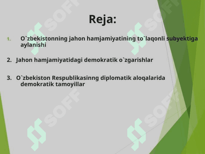Oʻzbekistonning Xalqaro Tashkilotlar Bilan Hamkorlik Aloqalari 2