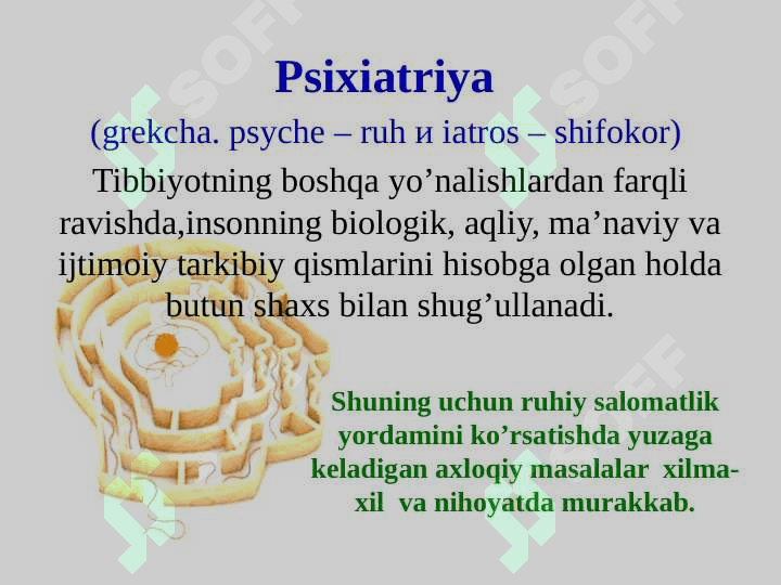 Bemor jismoniy va ruhiy yaxlitligining axloqiy-huquqiy muammolari. 2