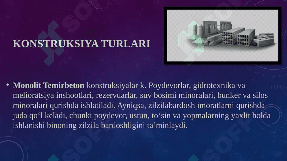 Murakkab konfiguratsiyali temirbeton konstruksiyalari tuzilishi 3