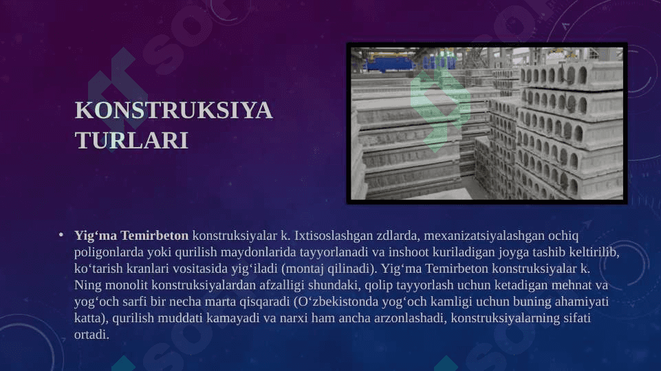 Murakkab konfiguratsiyali temirbeton konstruksiyalari tuzilishi 4
