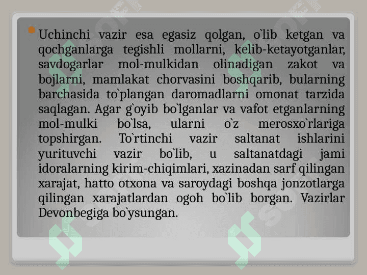AMIR TEMUR VA TEMURIYLAR DAVRIDAGI IQTISODIY G‘OYALAR 4