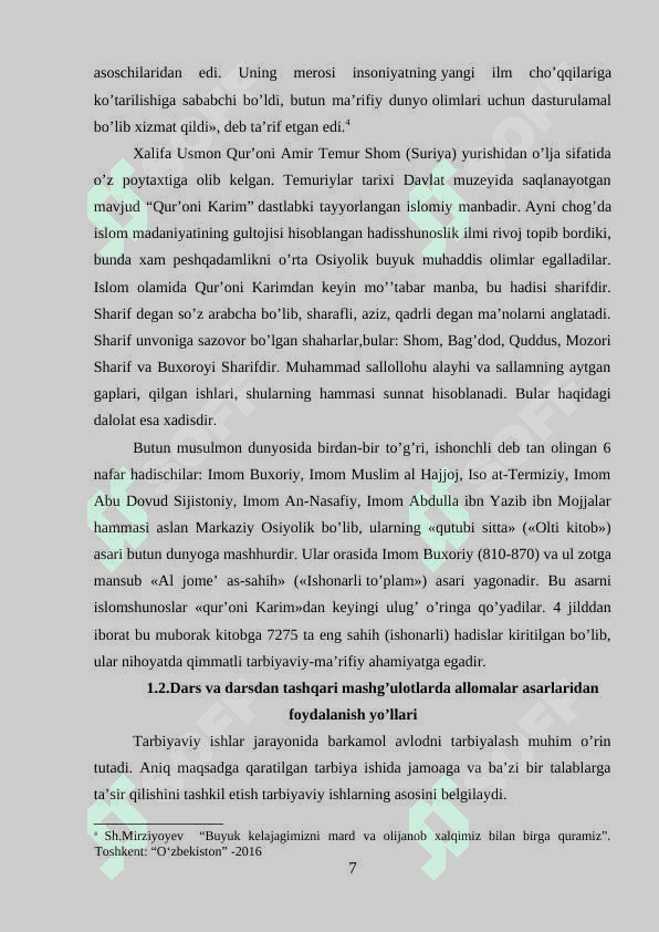 SHARQ MUTAFAKKIRLARINING FARZAND TARBIYASI HAQIDAGI FIKRLARI 7