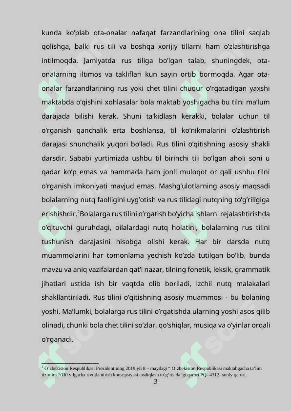 TAYYORLOV GURUH BOLALARINI RUS TILI O'RGATISH METODIKASI 3