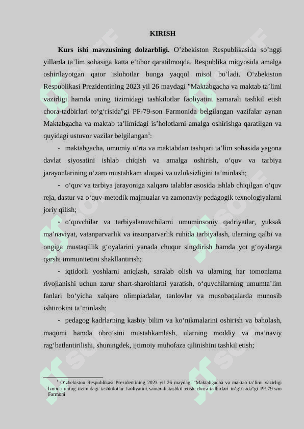 Dars Ta`lim tizimini tashkilm etishning asosiy shakli 2