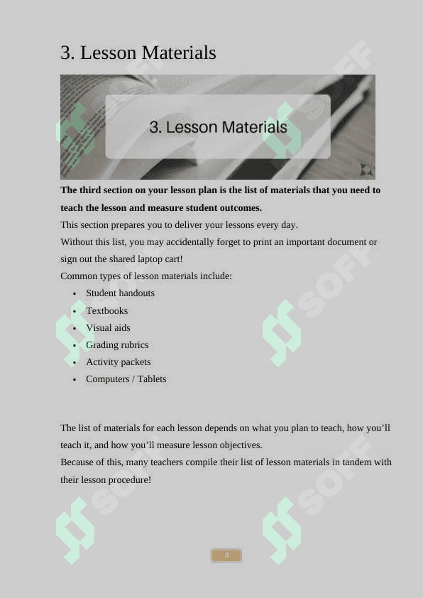 PLANNING AND TEACHING AN EFL LESSON 8