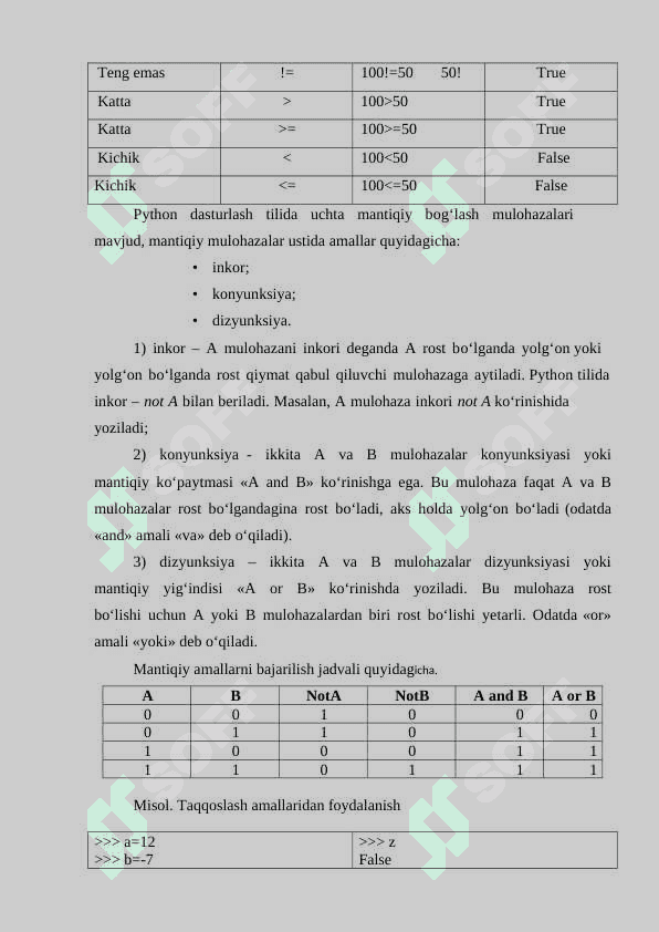 PYTHONDA MA’LUMOT TURLARI 2