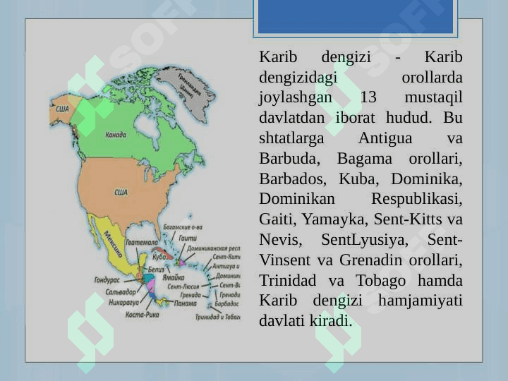 Shimoliy Amerika davlatlari geografiyasi 5