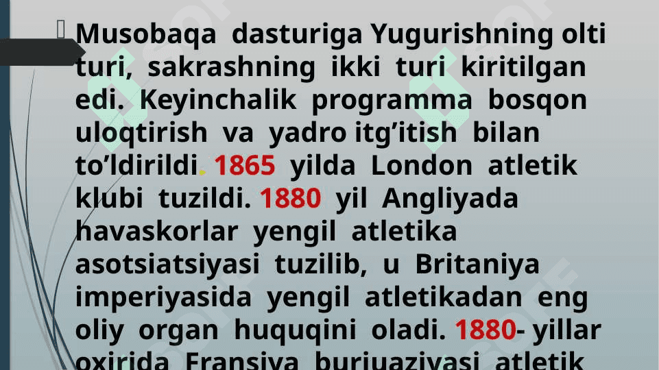 Yengil atletika bo’yicha musobaqalarni tashkil qilish va o'tkazish musobaqalardagi hujjatlar va hakamlik ishi 3