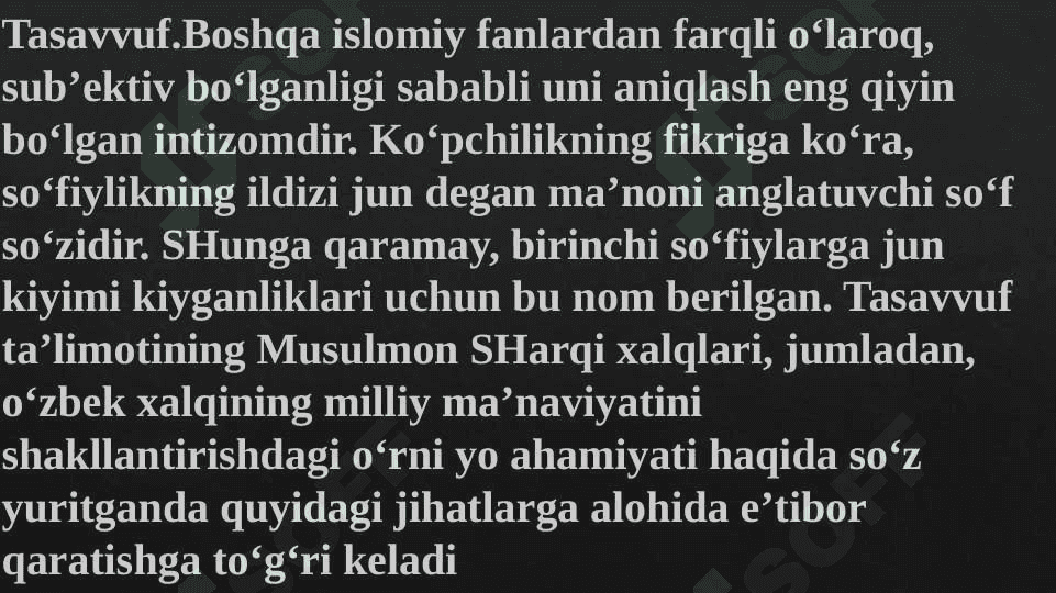 Qalandariylikning nazariy asoslari 5