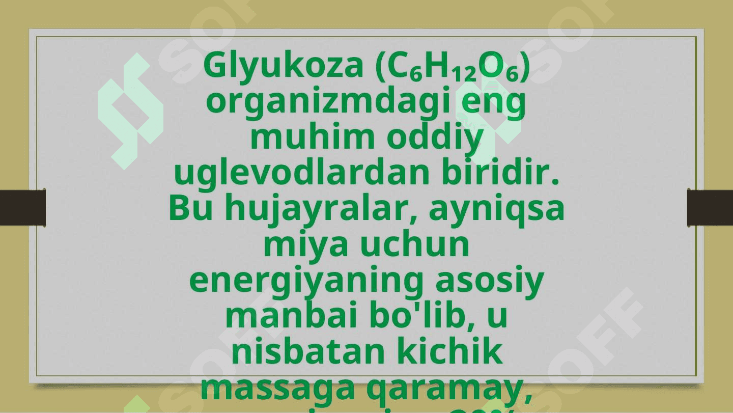 Glikogen va glyukoza almashinuvi 5
