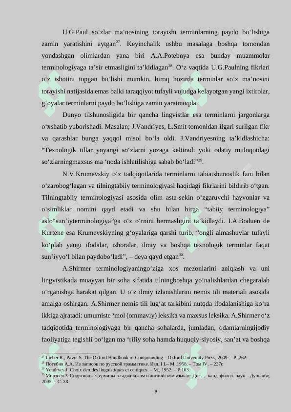 INGLIZ VA O‘ZBEK TILLARIDA AYOL TAQINCHOQ NOMLARINI CHOG‘ISHTIRMA TAHLILI 8