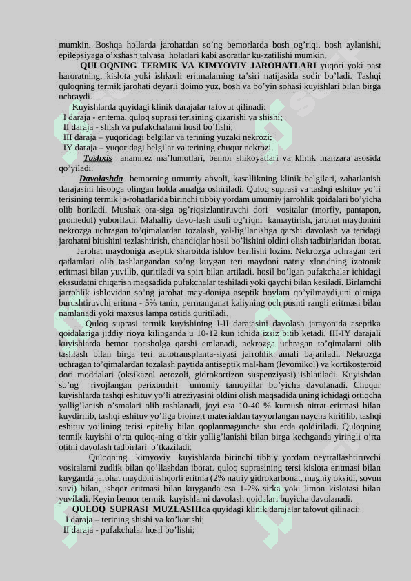 QULOQ JAROHATLARI 7