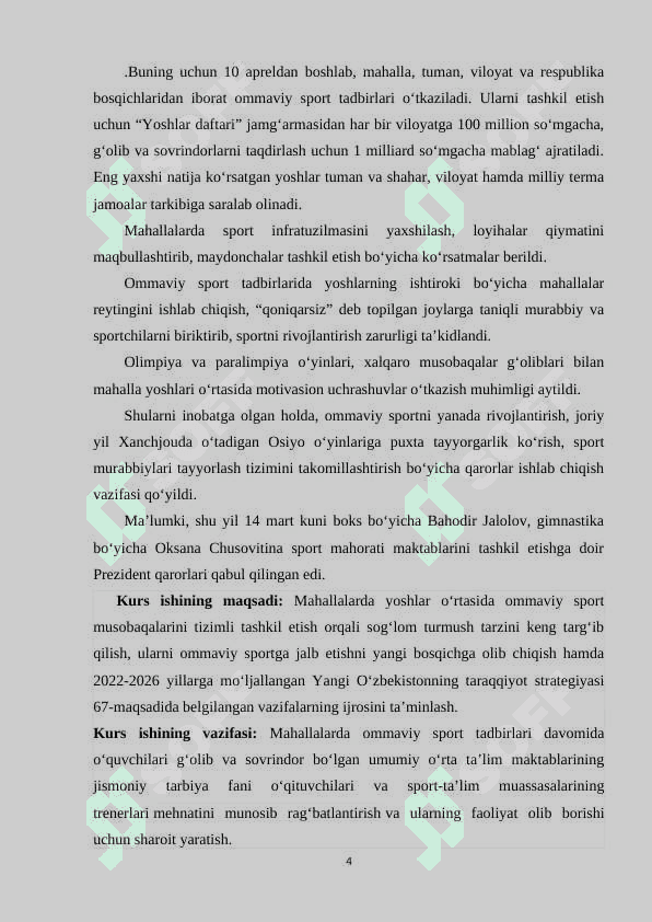 Mahallalarda ommaviy sport tadbirlarini uyushtirish 4