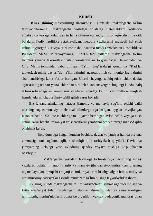 Maktabgacha yoshdagi arifmetik masallarni yechishga orgatish 3