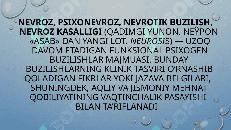 Isterik nevroz 2