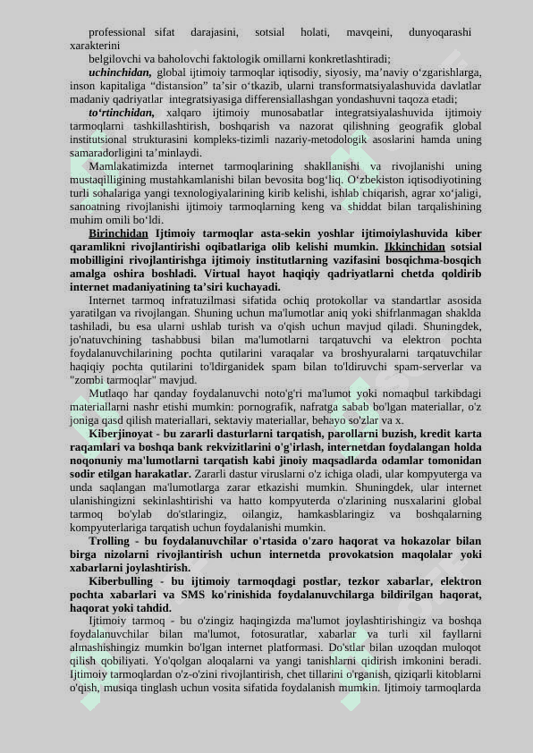 Ijtimoiy tarmoqlardagi axborot xurujlari va tahdidlar 3