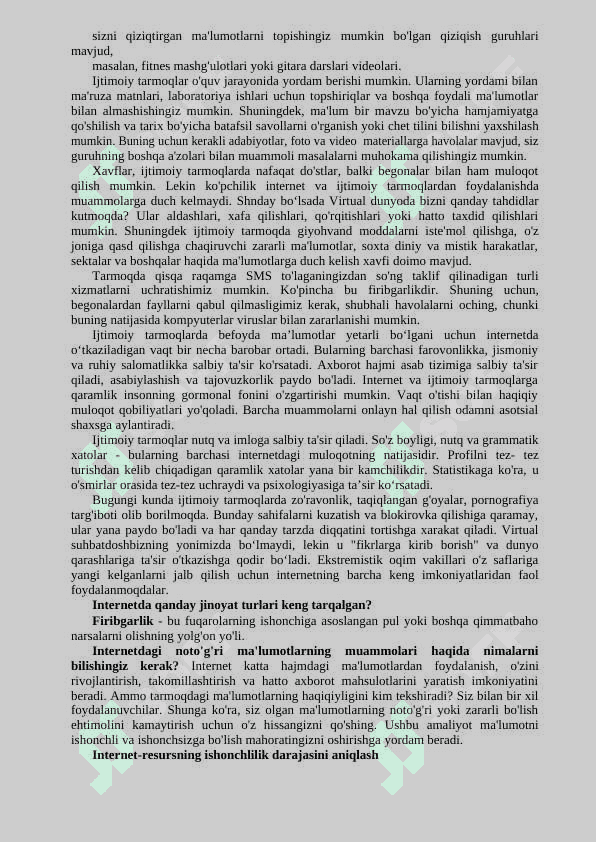 Ijtimoiy tarmoqlardagi axborot xurujlari va tahdidlar 4