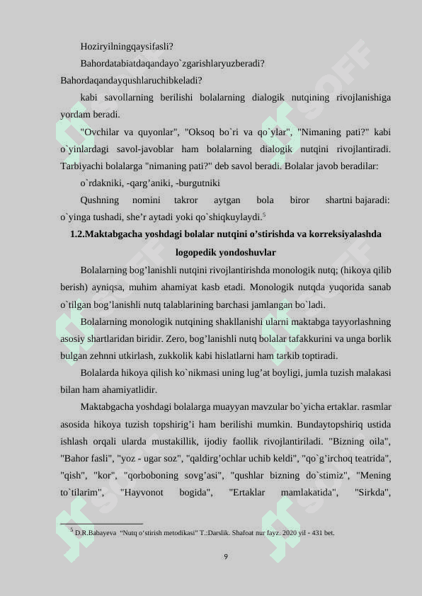 Interfaol usullar orqali maktabgacha yoshdagi bolalar nutqini rivojlantirish 8