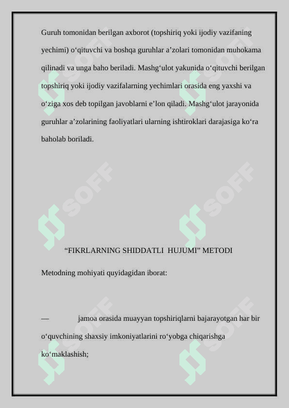 Pedagogik karreksiyada interfaol metodlardan foydalanish 5
