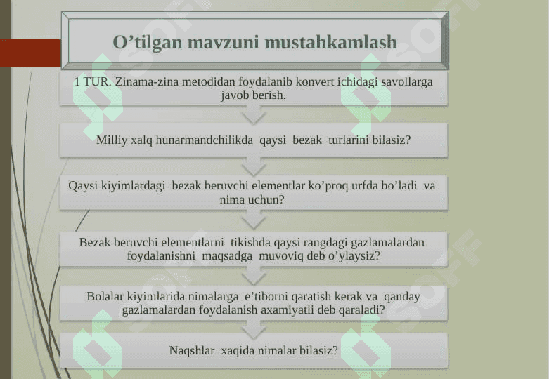 Bolalar kiyimi bezak beruvchi elementlariga  ishlov berish 6