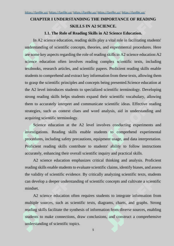 DESIGNING READING TASKS TO DEVELOP PUPIL’S READING SUBSKILLS FOR A2. 4