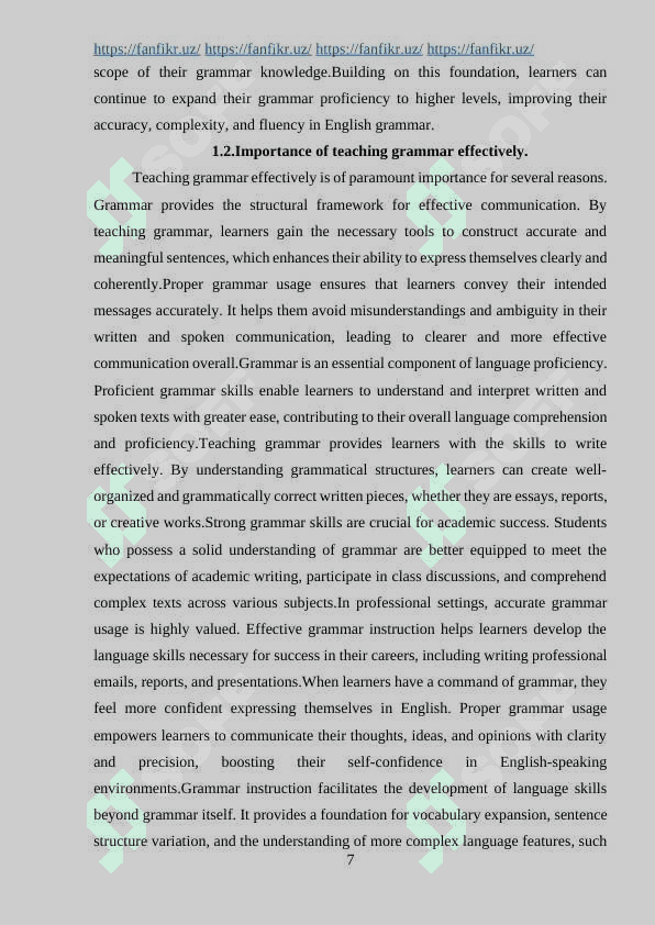 MAJOR METHODS AND PRINCIPLES IN TAECHING ENGLISH GRAMMAR FOR A2 6