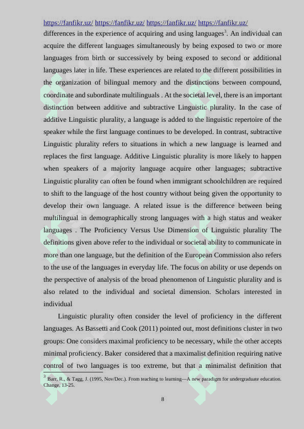 Teaching foreign language in the world 8