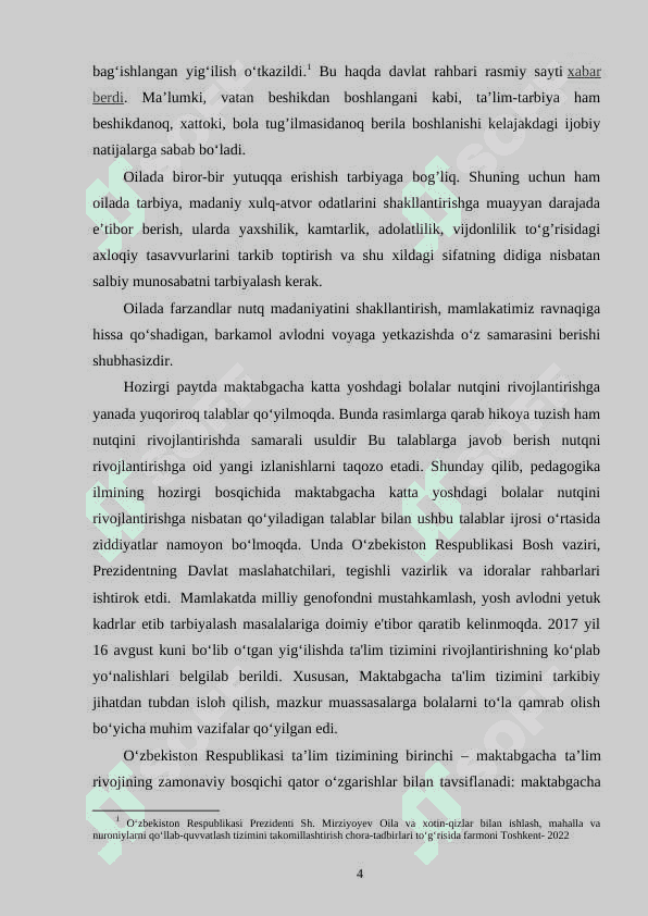 MAKTABGACHA TAʼLIM TASHKILOTLARINING OILA BILAN ISHLASH SHAKLLARI 4