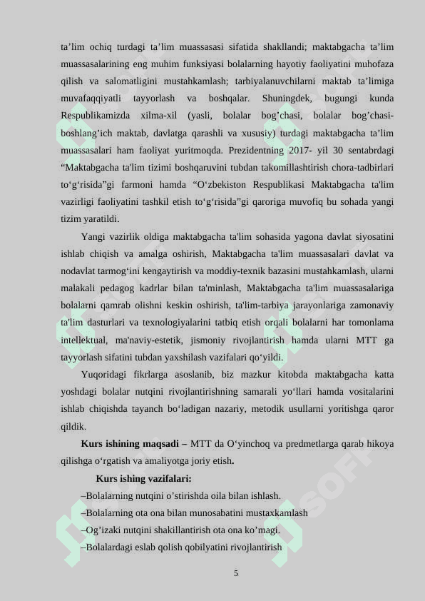 MAKTABGACHA TAʼLIM TASHKILOTLARINING OILA BILAN ISHLASH SHAKLLARI 5