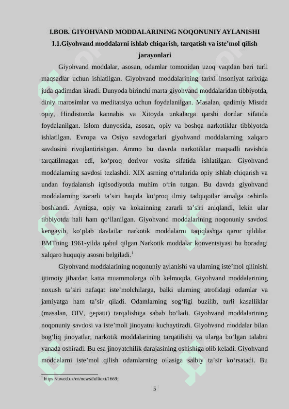 GIYOHVAND MODDALARNING NOQONUNIY AYLANISHI BILAN BOGʻLIQ JINOYATLAR 5