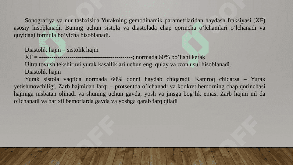 Yurak qon tomir tizimida nur tashxisi 4