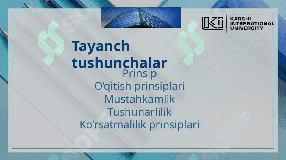 Ta’lim prinsiplari. 3
