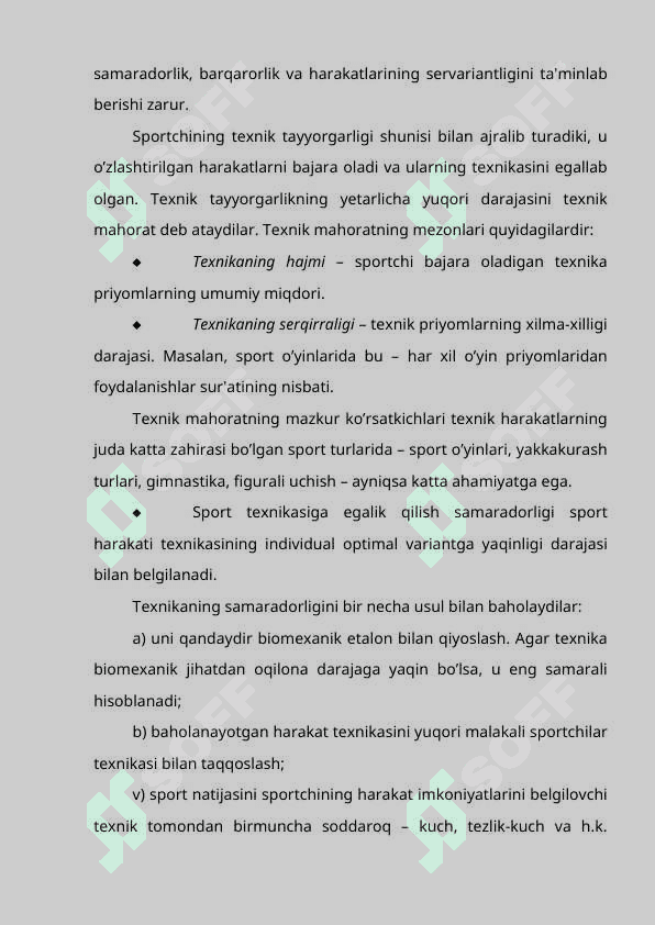 SPORTCHINING TEXNIK TAYYORGARLIGI 5