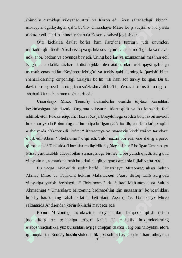 ZAHIRIDDIN MUHAMMAD BOBUR ASOS SOLGAN BOBURIYLAR SULOLASI 6