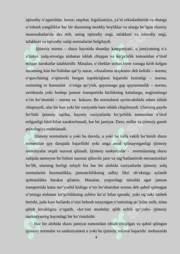 Musiqiy va ijodiy qobiliyatlarni rivojlantirish va diagnostika qilish 8