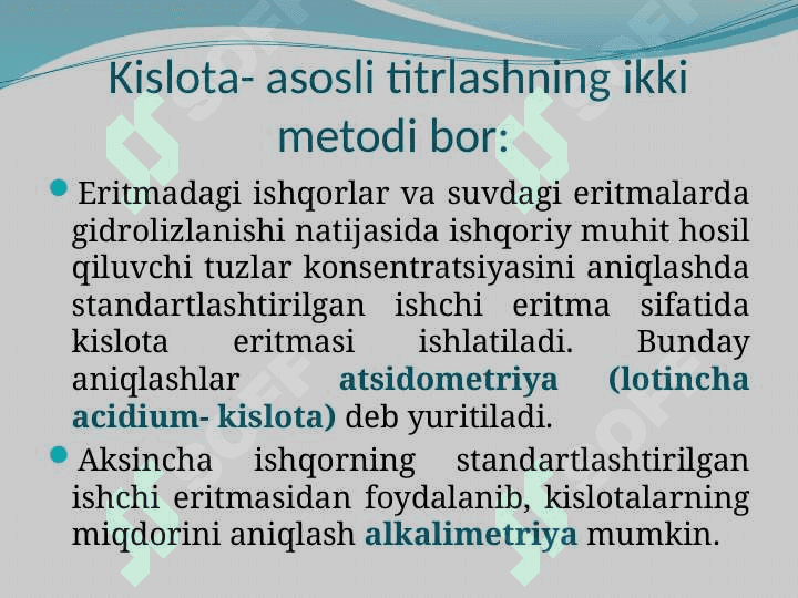 Kislota asosli titrlashning xatoliklari 4