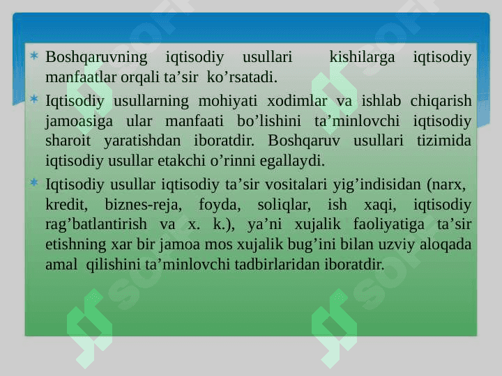 Korxonalarda ishlab chiqarishni tashkil etish va boshqarish 2
