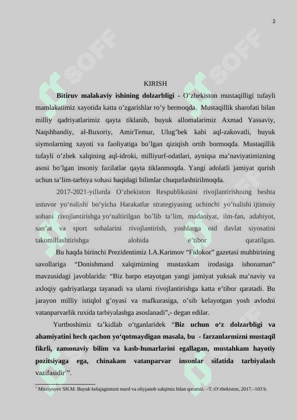 BOSHLANG’ICH SINF O’QUVCHILARIDA AQLIY TARBIYANI SHAKLLANTIRISH YO’LLARI 2